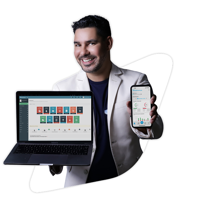 Interface do aplicativo móvel